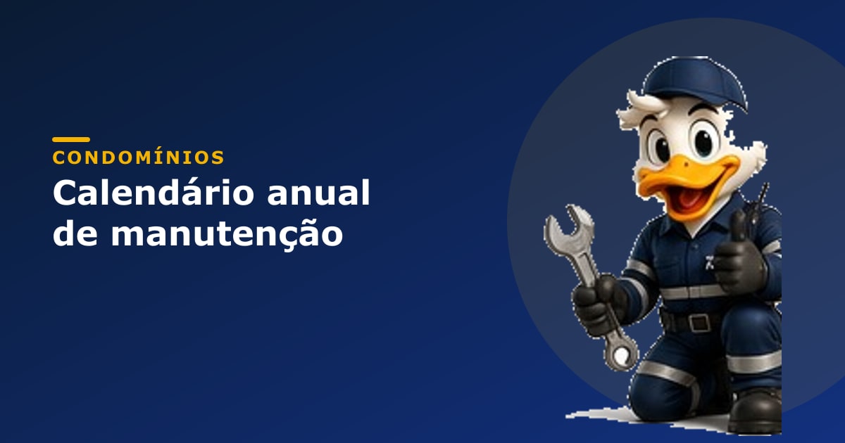 Calendário anual de manutenção — Capitão Akatijú