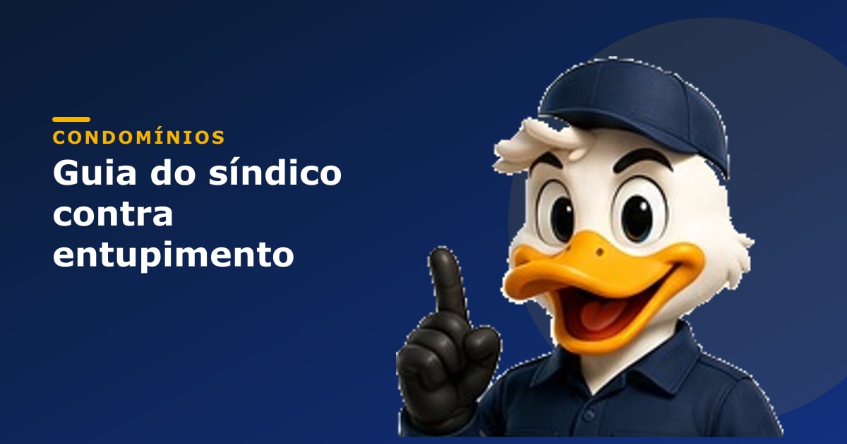 Guia do síndico contra entupimento — Capitão Akatijú