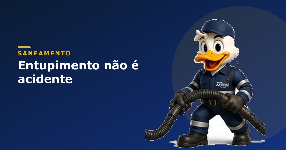 Entupimento não é acidente — Capitão Akatijú