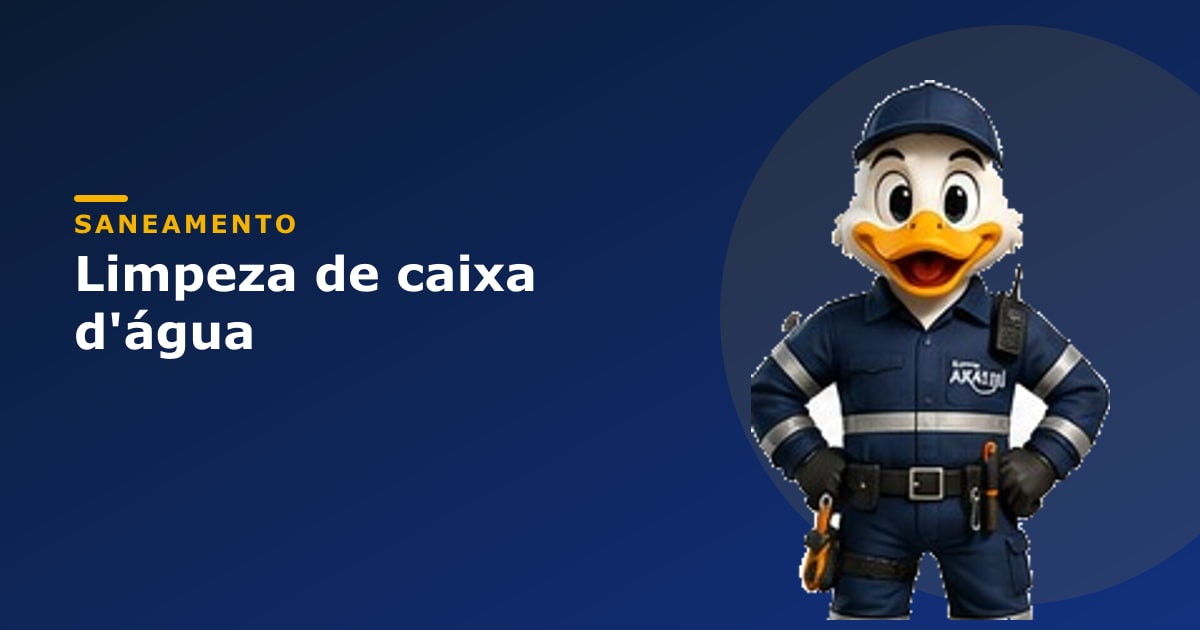Limpeza de caixa d'água — Capitão Akatijú