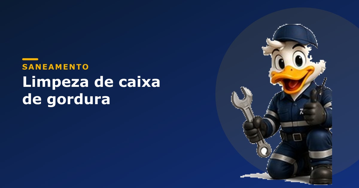 Limpeza de caixa de gordura — Capitão Akatijú