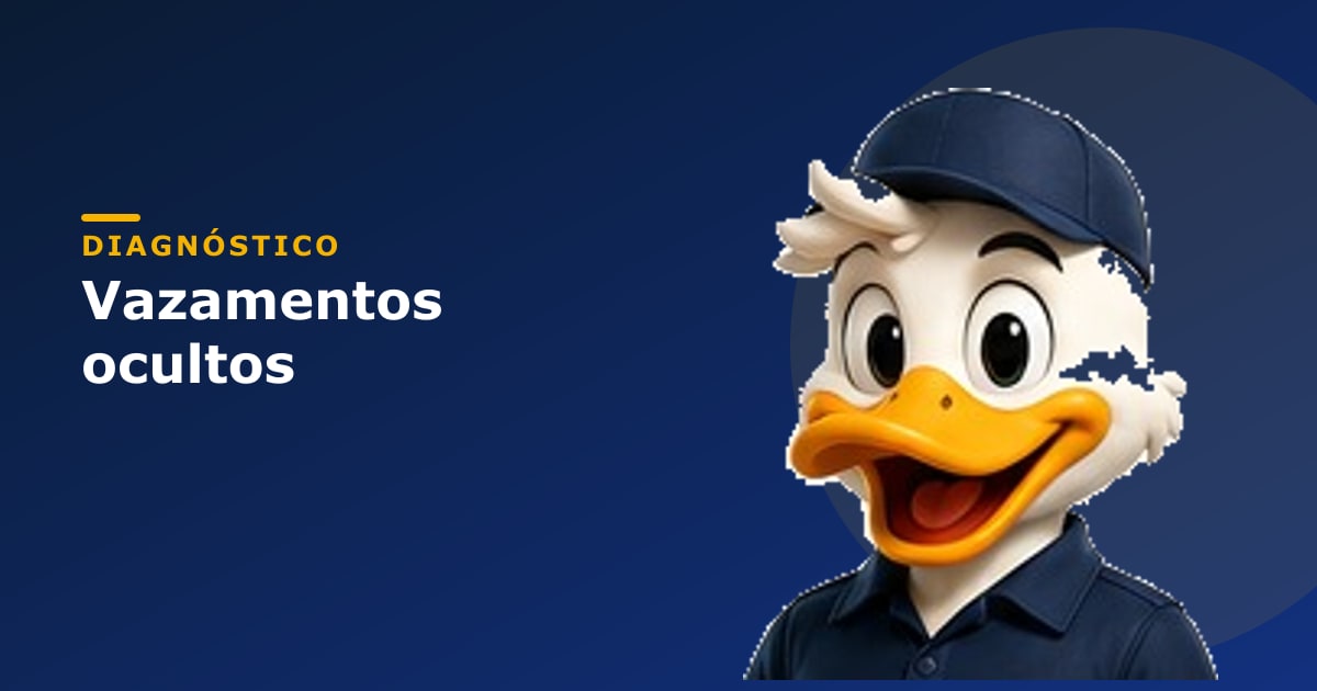 Vazamentos ocultos — Capitão Akatijú